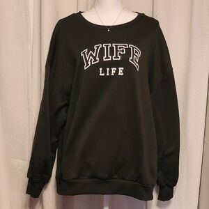 Wife Life Cozy Sweatshirt